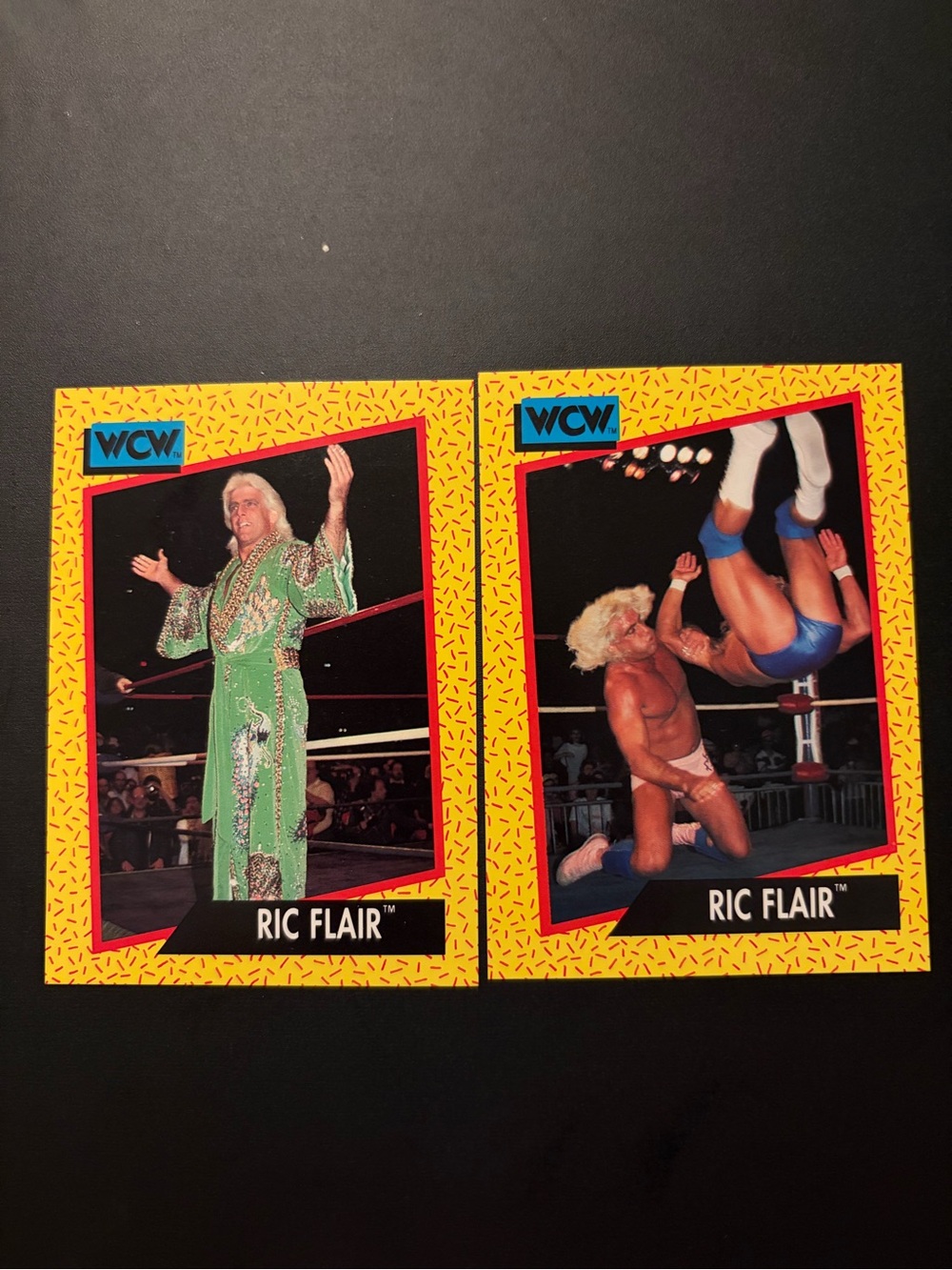 All 2 Ric Flair 1991 Impel WWE WCW Rookie RC Wrestling Card